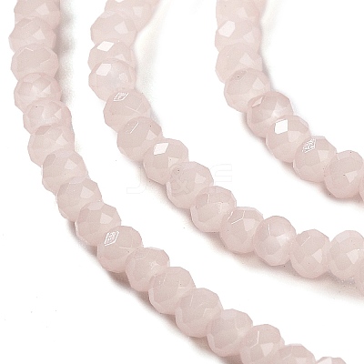 Baking Paint Imitation Jade Glass Bead Strands LS-DGLA-A034-J2MM-A14-1