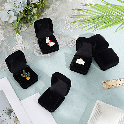 Velvet Jewelry Gift Storage Boxes CON-CY0001-01A-01-1