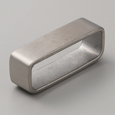 304 Stainless Steel Loop Keepers AJEW-WH0415-44B-1