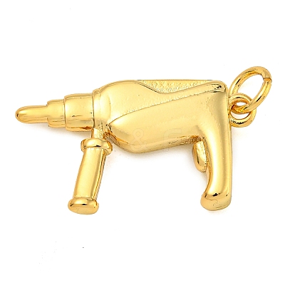 Rack Plating Brass Pendants KK-Z063-30G-G-1