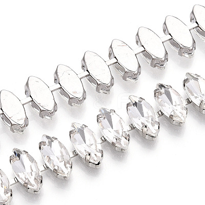 Iron Rhinestone Cup Chains CH-T006-08A-1