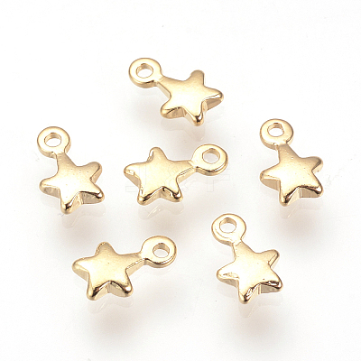 Brass Charms X-KK-R058-071G-1
