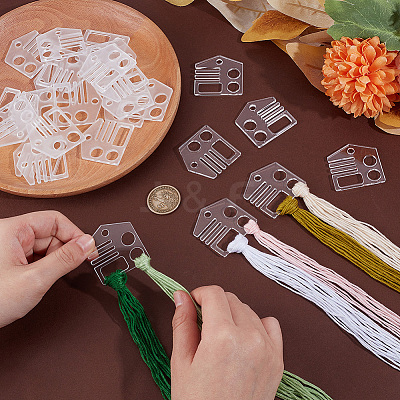 1 Set Acrylic Thread Winding Boards FIND-PH0024-39B-1