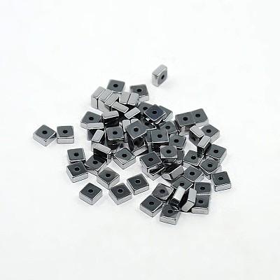 Electroplate Non-magnetic Synthetic Hematite Beads Strands G-J224D-08-1