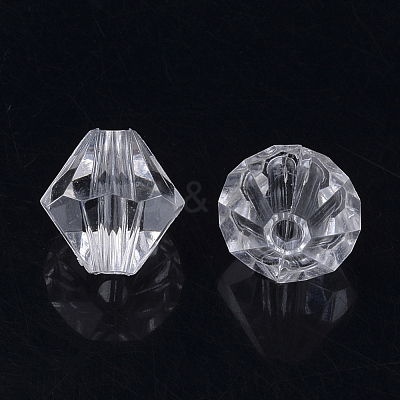 Transparent Acrylic Beads TACR-S146-18mm-01-1