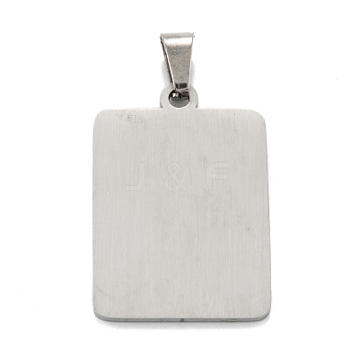 Non-Tarnish 304 Stainless Steel Pendants STAS-K216-48I-P-1
