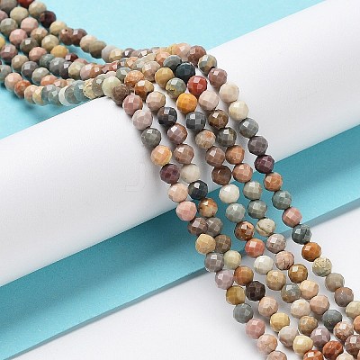 Natural Agate Beads Strands G-G991-A03-A-01A-1