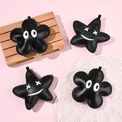 4Pcs 2 Styles Imitation Leather Pendants FIND-YW0007-59-1
