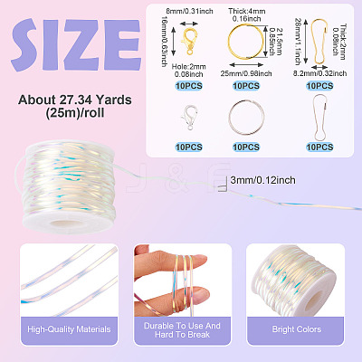 DIY Jewelry Making Findings Kits DIY-TA0012-90C-1