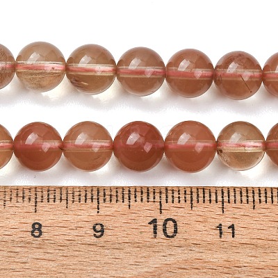 Natural Andesine Feldspar Beads Strands GG-CBA0251-A01-8mm-1