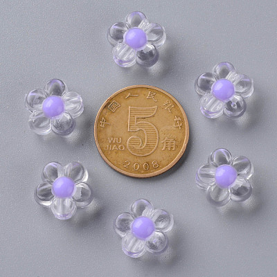 Transparent Acrylic Beads TACR-S152-06A-SS2114-1