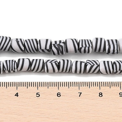 Handmade Polymer Clay Beads Strand CLAY-Z002-01K-1