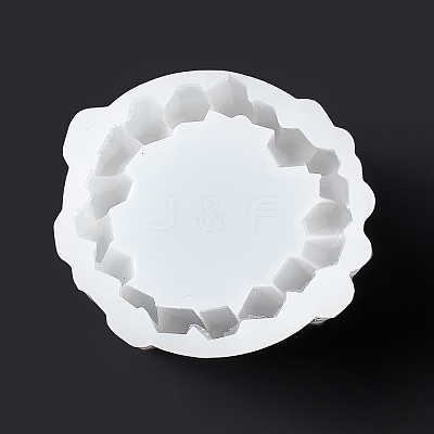 DIY 3D Crystal Cluster Candle Holder Silicone Molds DIY-C066-01-1