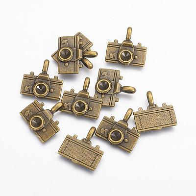 Tibetan Style Alloy Pendants TIBEB-A8551-AB-LF-1