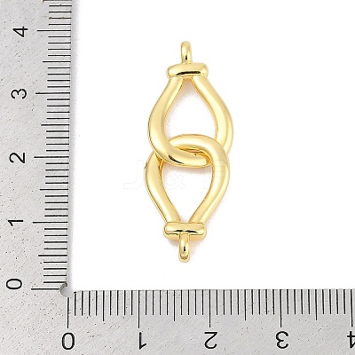 Brass Connector Charms KK-M311-01G-1