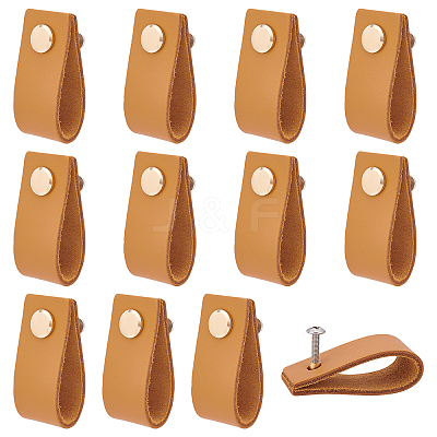 Rectangle Leather Drawer Handles AJEW-WH0251-71A-1