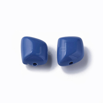 Opaque Acrylic Beads MACR-S373-15A-A16-1