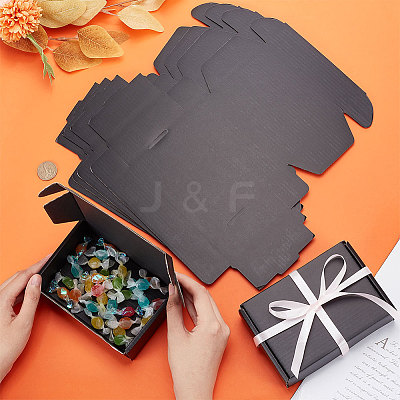 Foldable Cardboard Mailer Boxes CON-WH0098-07-1