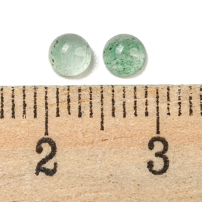 Natural Green Aventurine Cabochons G-H309-03-45-1