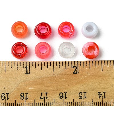 424G 8 Colors Acrylic Beads KY-FS0001-22A-1