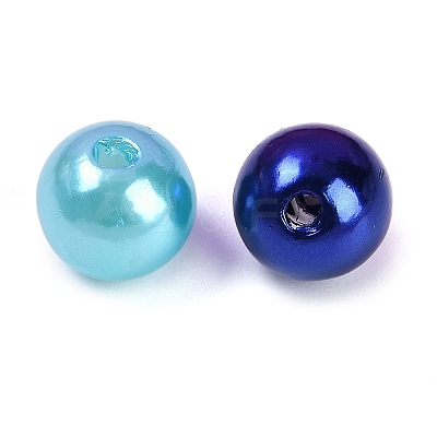 ABS Plastic Imitation Pearl Beads KY-G030-01E-1