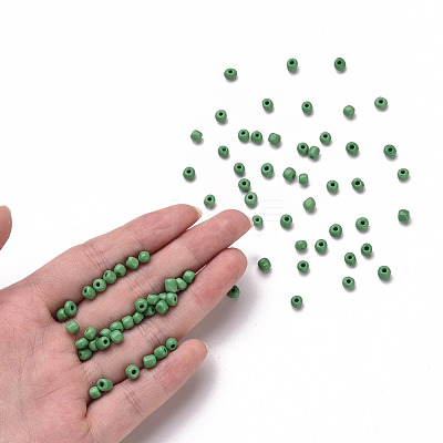 (Repacking Service Available) Glass Seed Beads SEED-C019-4mm-47-1