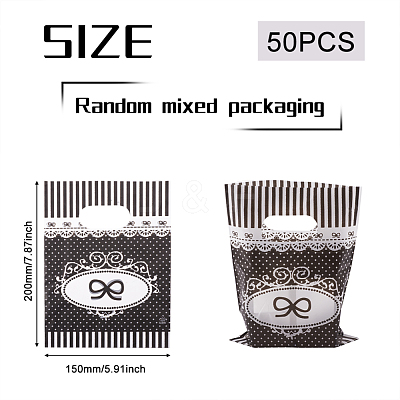 Printed Plastic Bags X-PE-T003-15x20cm-01-1