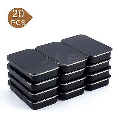Rectangle Tinplate Cans CON-WH0075-04B-1