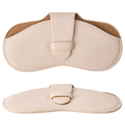 1Pc PU Leather Glasses Case AJEW-CN0004-50B-1