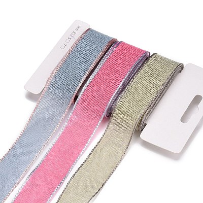 9 Yards 3 Styles Polyester Ribbon SRIB-A014-K03-1