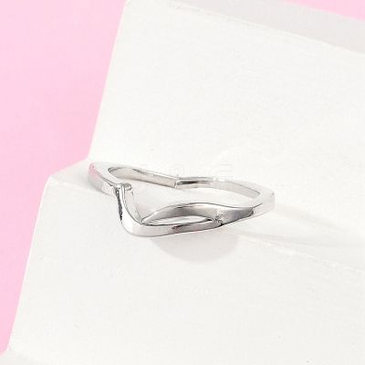 Brass Finger Rings for Women KK-P299-10P-1