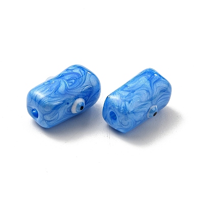 Opaque Glass Beads GLAA-F121-10J-1