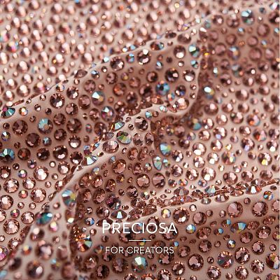 Preciosa® Crystal Hotfix Flatback Stones Y-PRC-HSS12-23980-272-1
