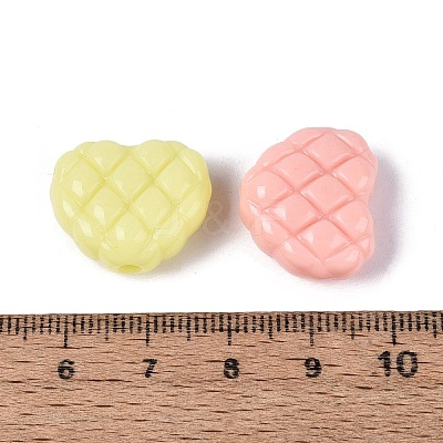 Opaque Plastic Beads KY-N025-21-1