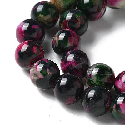 Natural Agate Beads Strands G-NH0001-G12-01-1