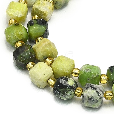Natural Chrysoprase Beads Strand G-I376-D47-01-1