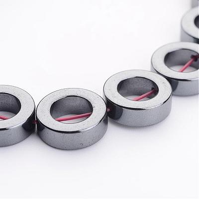 Non-magnetic Synthetic Hematite Beads X-G-A032-1-1