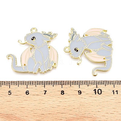 Alloy Enamel Pendants X-ENAM-A143-10KCG-04-1