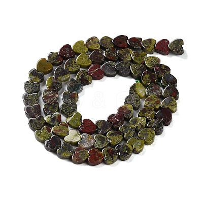 Natural Dragon Blood Beads Strands G-M403-A25-02-1