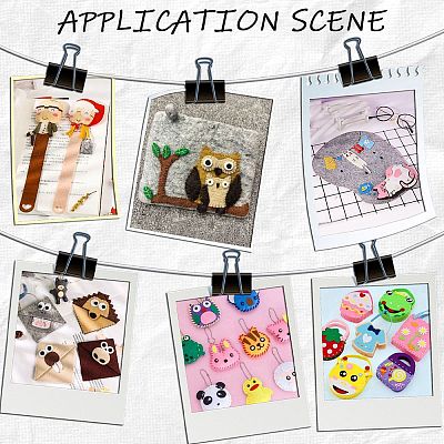 21Pcs 3 Colors Non Woven Felt Fabric SENE-CP0001-01B-1