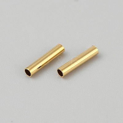 Brass Tube Beads LS-KK-WH0101-027A-1
