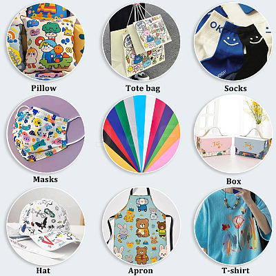PVC Heat Transfer Vinyl DIY-WH20011-60O-1