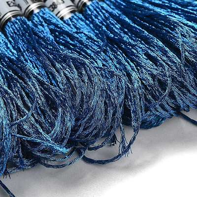 10 Skeins 12-Ply Metallic Polyester Embroidery Floss OCOR-Q057-A01-1
