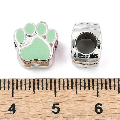 CCB Plastic European Beads CCB-D278-06-1