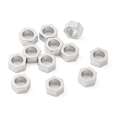 Non-Tarnish 304 Stainless Steel Beads X-STAS-P327-06P-1
