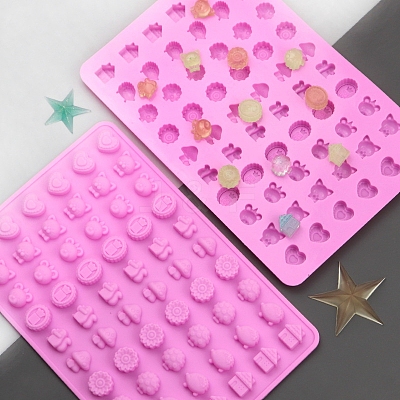60-Cavity Forest Them Silicone Animal Wax Melt Molds LS-STAM-PW0003-33-1