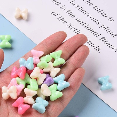 Opaque Acrylic Beads TACR-S154-38D-1