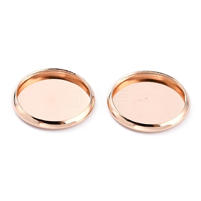 304 Stainless Steel Cabochon Settings STAS-Y001-12D-RG-1