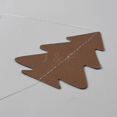 Paper Christmas Tree AJEW-WH0401-84B-1