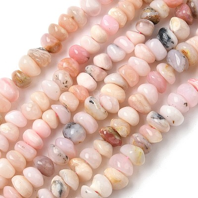 Natural Pink Opal Beads Strands G-L493-16-1